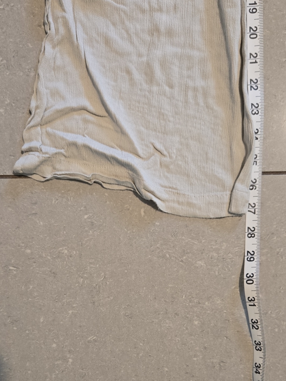 Lightweight Cream Smocked Waist Wide-Leg Pants - Picture 2 of 5